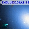 CXOU J032249.3-371152