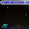 CXOU J032250.9-370813