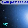 CXOU J032252.2-371158