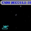 CXOU J032211.1-370954