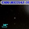 CXOU J032254.7-370706