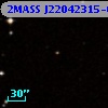 2MASS J22042315-0142524