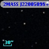 2MASS J22005098+0021036