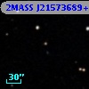 2MASS J21573689+0050462