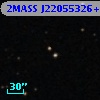 2MASS J22055326+0251542
