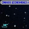 2MASS J22034562-0216422