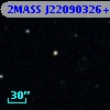 2MASS J22090326+0040100