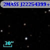 2MASS J22254399+0231531