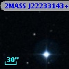2MASS J22233143+0254344