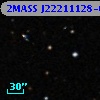 2MASS J22211128-0058091