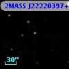 2MASS J22220397+0242437