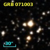 GRB 071003