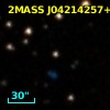 2MASS J04214257+3254495