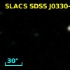 SLACS SDSS J0330-0020 source