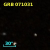 GRB 071031