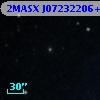 2MASX J07232206+5522116