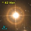 *  42 Her