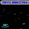2MASS J00032704+4301522