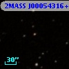 2MASS J00054316+8156106