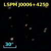 2MASS J00063599+4250176