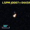 2MASS J00072436+0445222