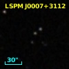 2MASS J00071020+3112244