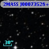 2MASS J00073528+5705265