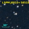 2MASS J00101073+5851367