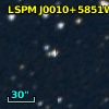 2MASS J00100987+5851376