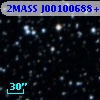 2MASS J00100688+6318224