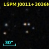 2MASS J00113261+3036466