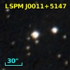2MASS J00111674+5147016
