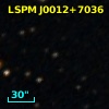2MASS J00120783+7036410