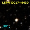 2MASS J00173372+6430276