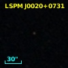 2MASS J00203243+0731057