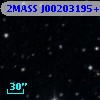 2MASS J00203195+4652588