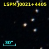2MASS J00215717+4405469