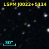 2MASS J00225693+5114014
