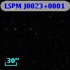 LSPM J0023+0001