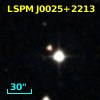 2MASS J00254646+2213559
