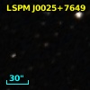 2MASS J00254543+7649005
