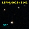 2MASS J00283308+3141560