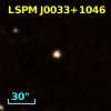 2MASS J00332514+1046215