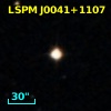 2MASS J00410515+1107015