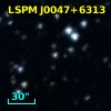 2MASS J00472593+6313040