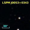 2MASS J00534311+0343263