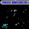 2MASS J00550520+4623427