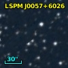 2MASS J00570748+6026496