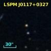 2MASS J01174963+0327337
