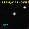 2MASS J01180743+0033597